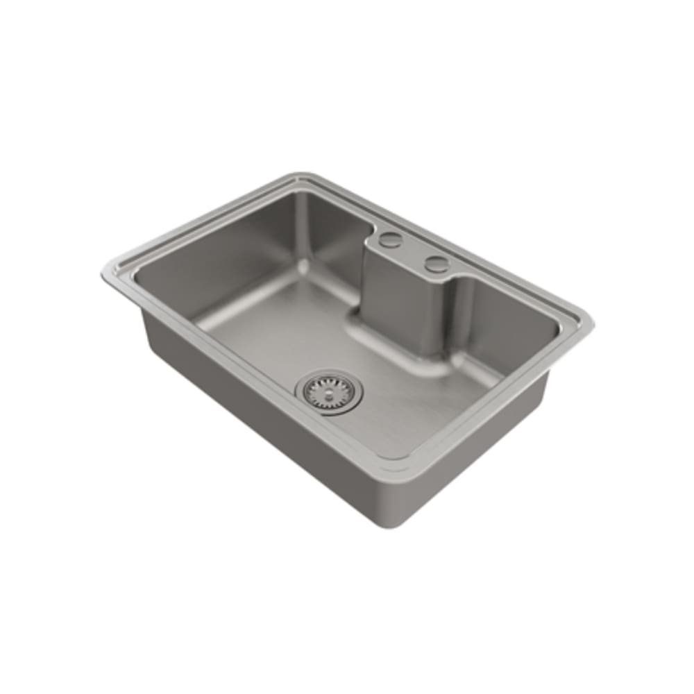 Cuba de Sobrepor/Embutir Massima Inox Escovado 68x48 Docol