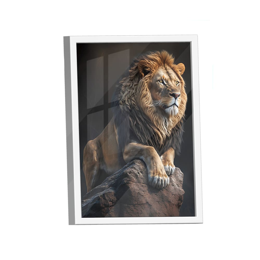 Quadro Decorativo Leão Protetor