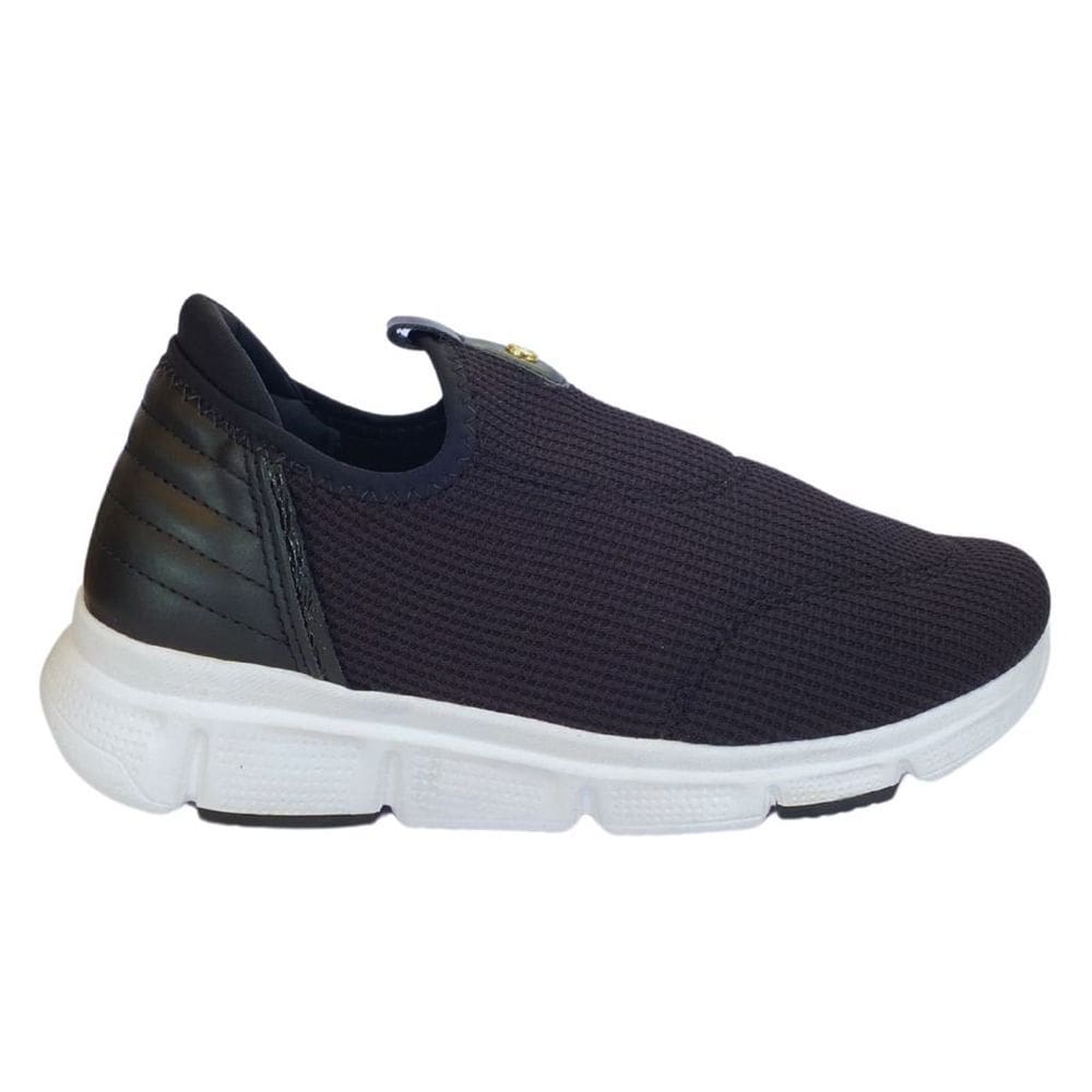 Tênis Confortflex 2590302 Feminino Preto conforto total care dia a dia