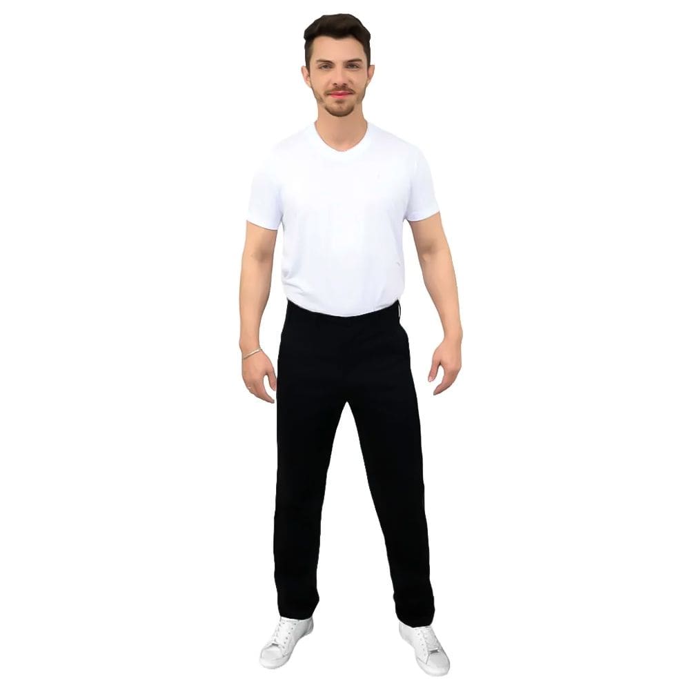 Calça Masculina Esporte Fino Preta