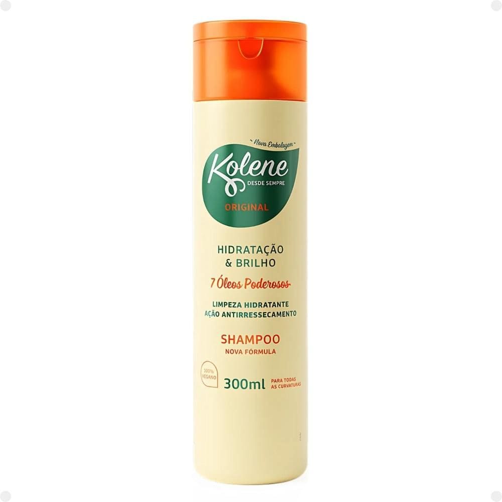 Shampoo Kolene Hidratação e Brilho 300ml
