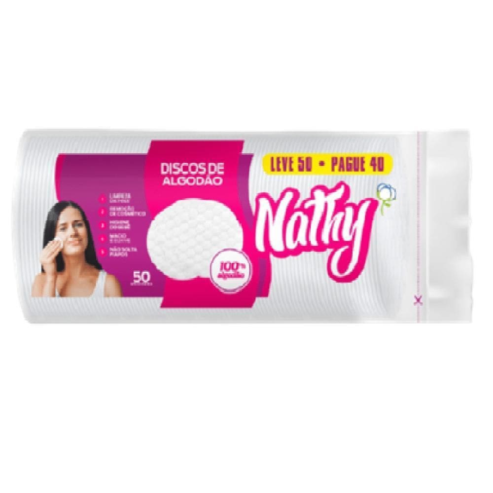 Algadão Em Disco 50 Unidades Nathy