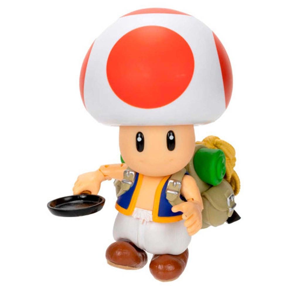 Boneco Toad com Acessório Super Mario Bross Sunny