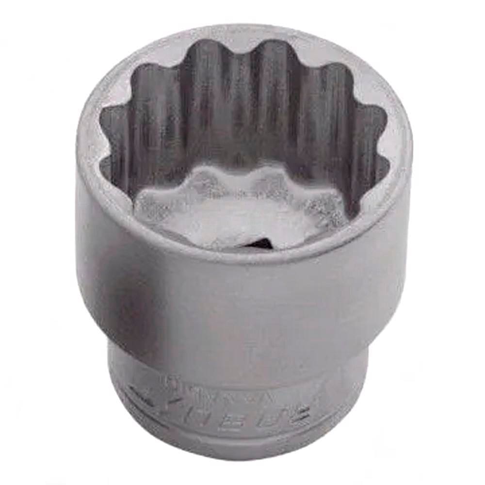 Soquete Estriado Curto 11 mm Encaixe de 3/8" - Robust 060610