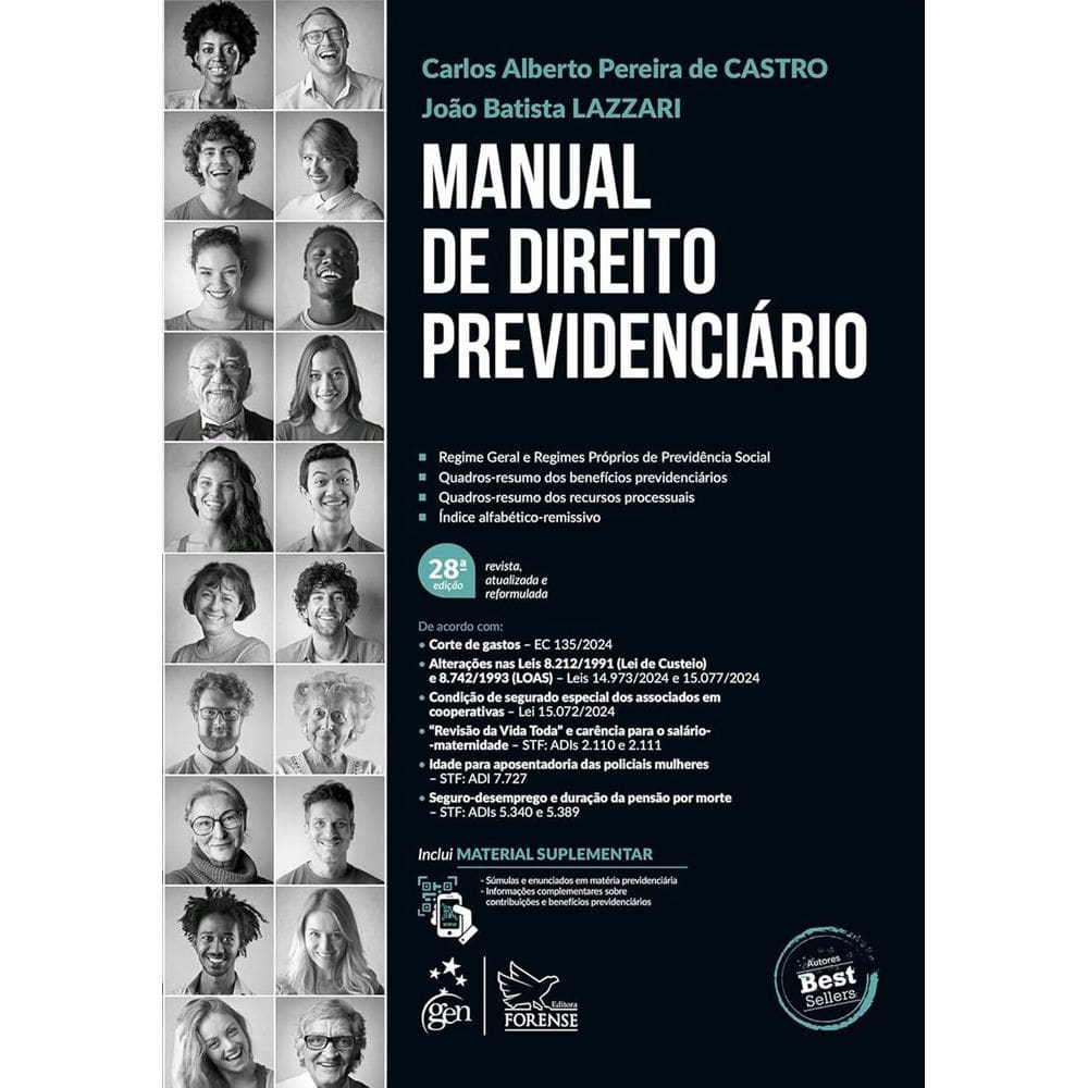 Manual de Direito Previdenciário - 28ª Edição 2025