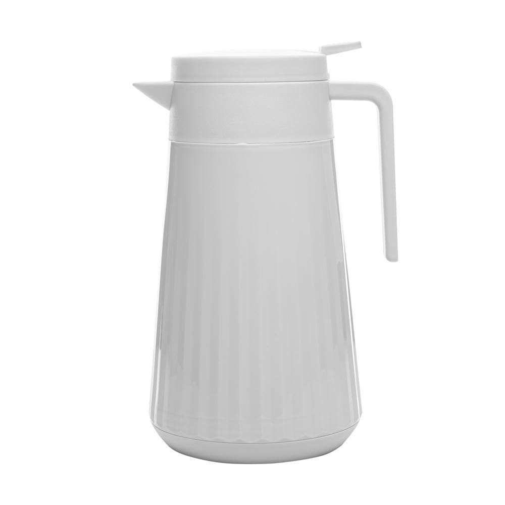 Garrafa Térmica de Plástico Unique Branca 1L - Lyor