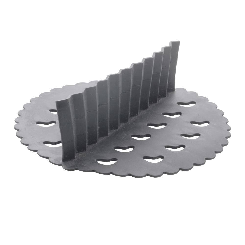 Tapete com Divisória de Silicone para Air Fryer Cinza 18cm