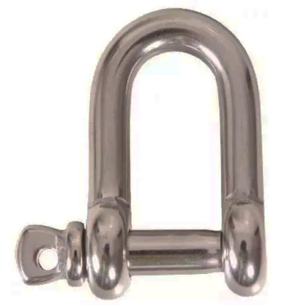 Manilha Inox Reta Com Pino 6Mm