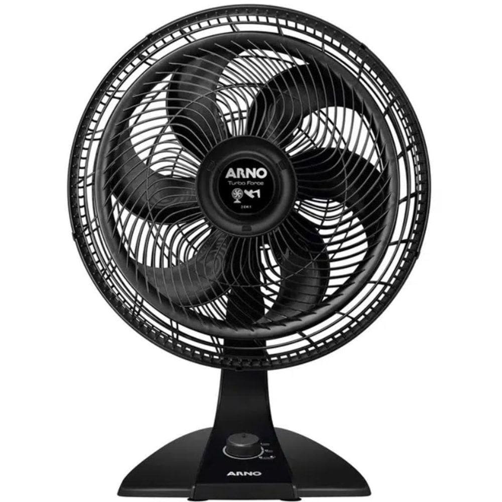 Ventilador Arno 40cm Turbo Force 2 Em 1 VF42 Preto 110V