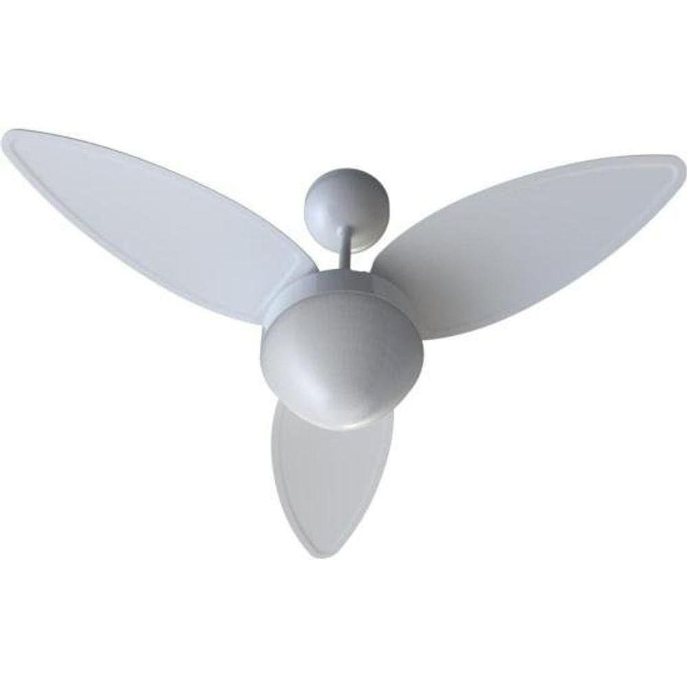 Ventilador De Teto Ventisol Aires 3 Pás Branco Bivolt.