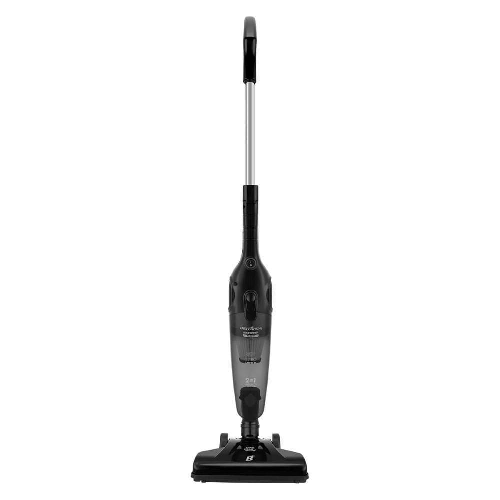 Aspirador De Pó Vertical Ou Portátil Bas1295p 1250w Britânia Preto Filtro Lavável E Acessórios 220v