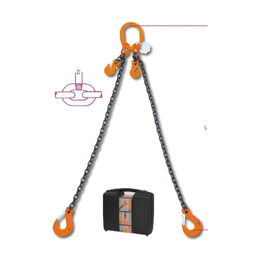 Linga Elevação Duas Correntes 13mm 2m 7,5t 8097 D13-2 Beta