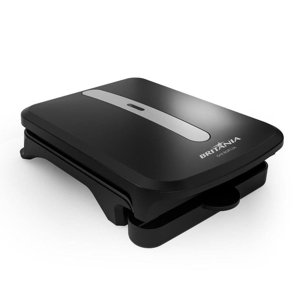 Grill Britânia 750W 2 Sanduiches Chapas Antiaderentes 110V