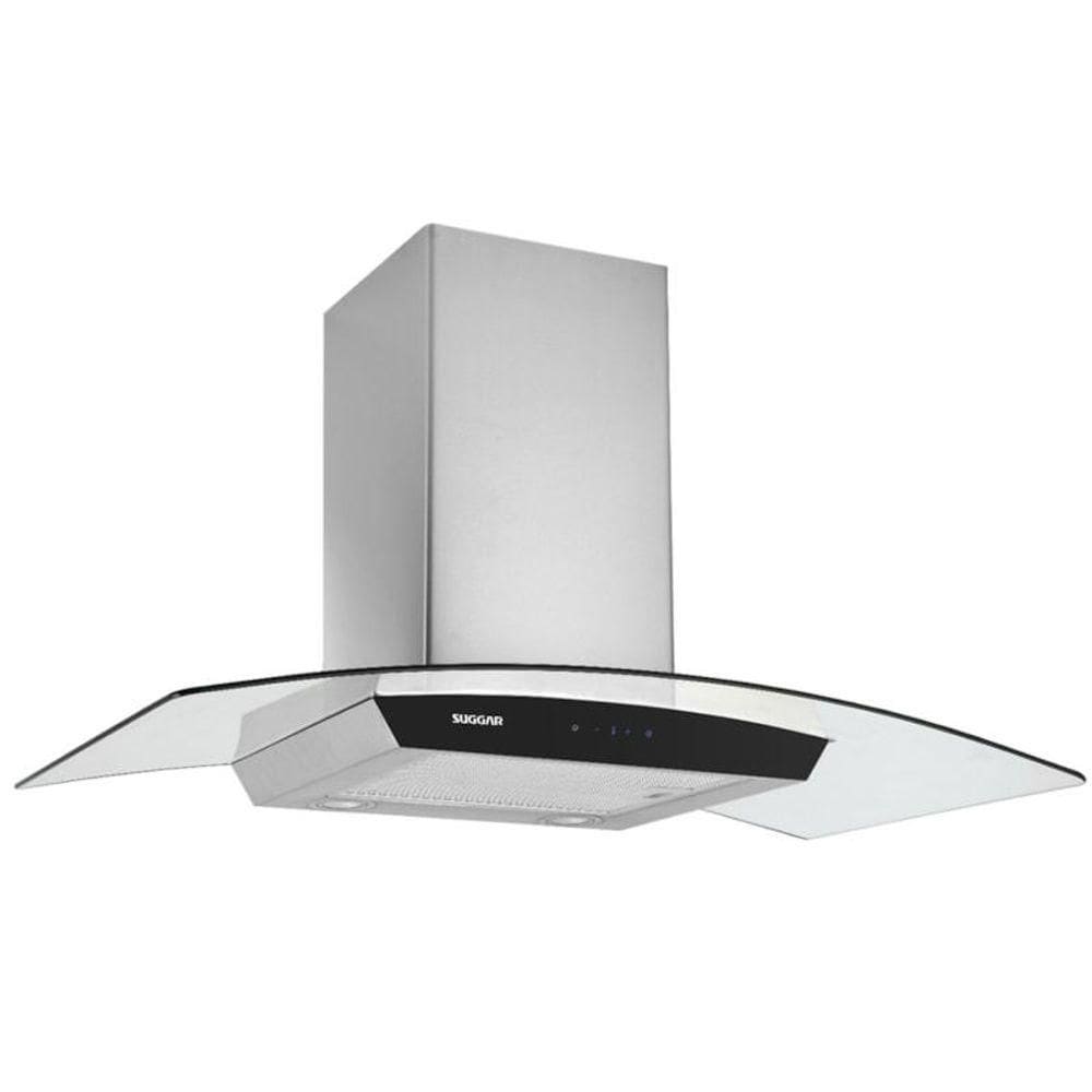 Coifa de Parede Esmeralda Touch 90cm Inox Suggar 220V