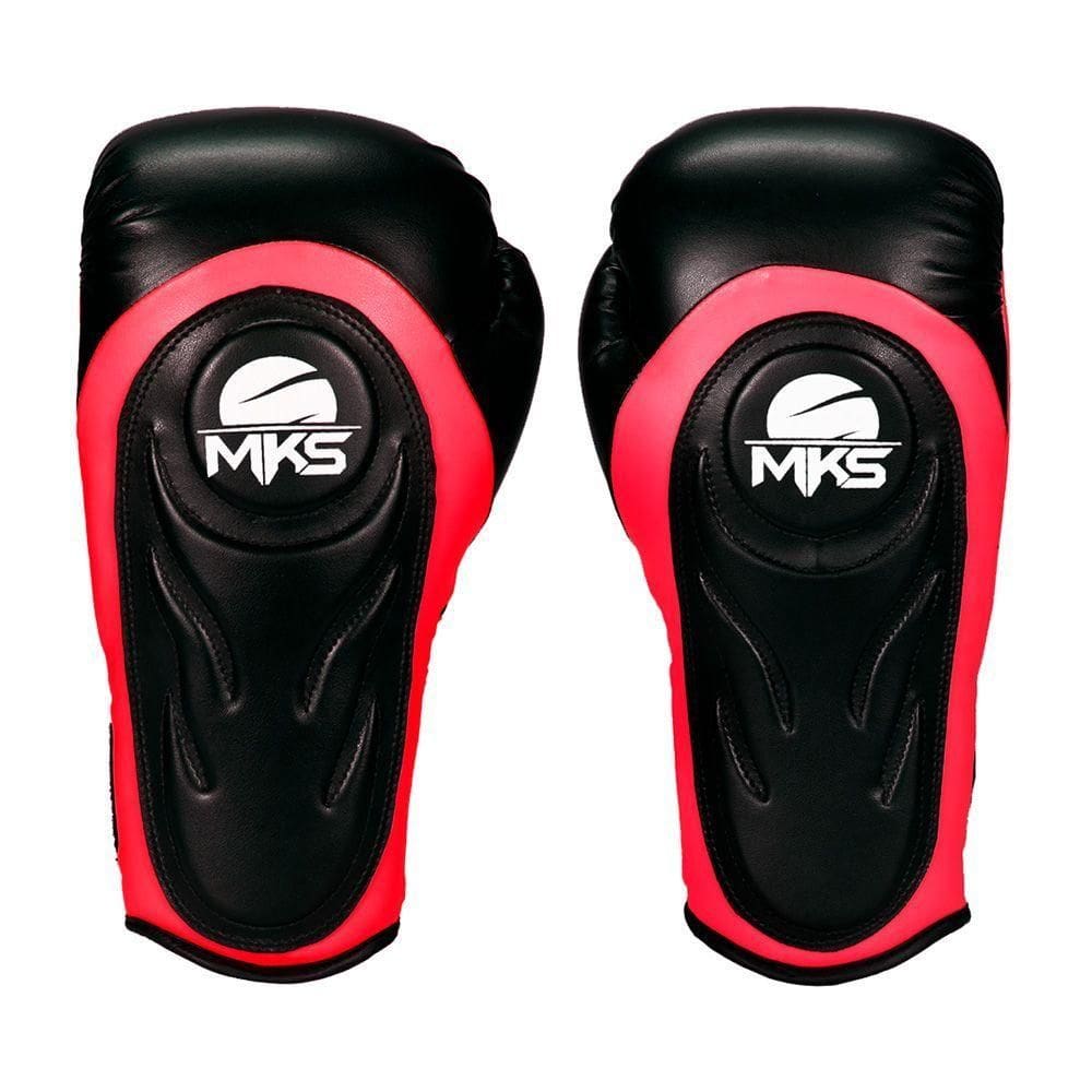 Luva De Boxe Mks Contender Neo Pink Tamanho 12 Oz