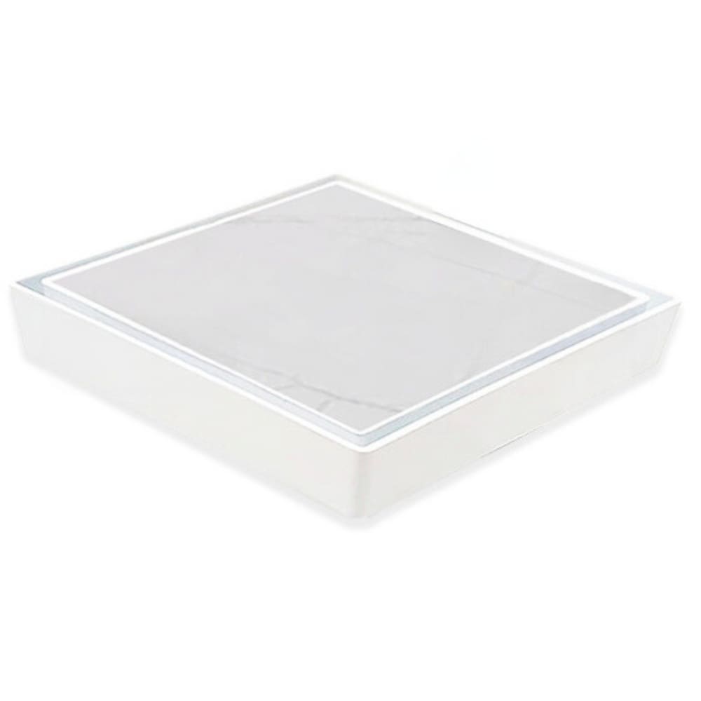 Ralo Invisível 15x15 Banheiro Drena Box Oculto para Tubo de 4 ou 6 polegadas Cola Piso Porcelanato
