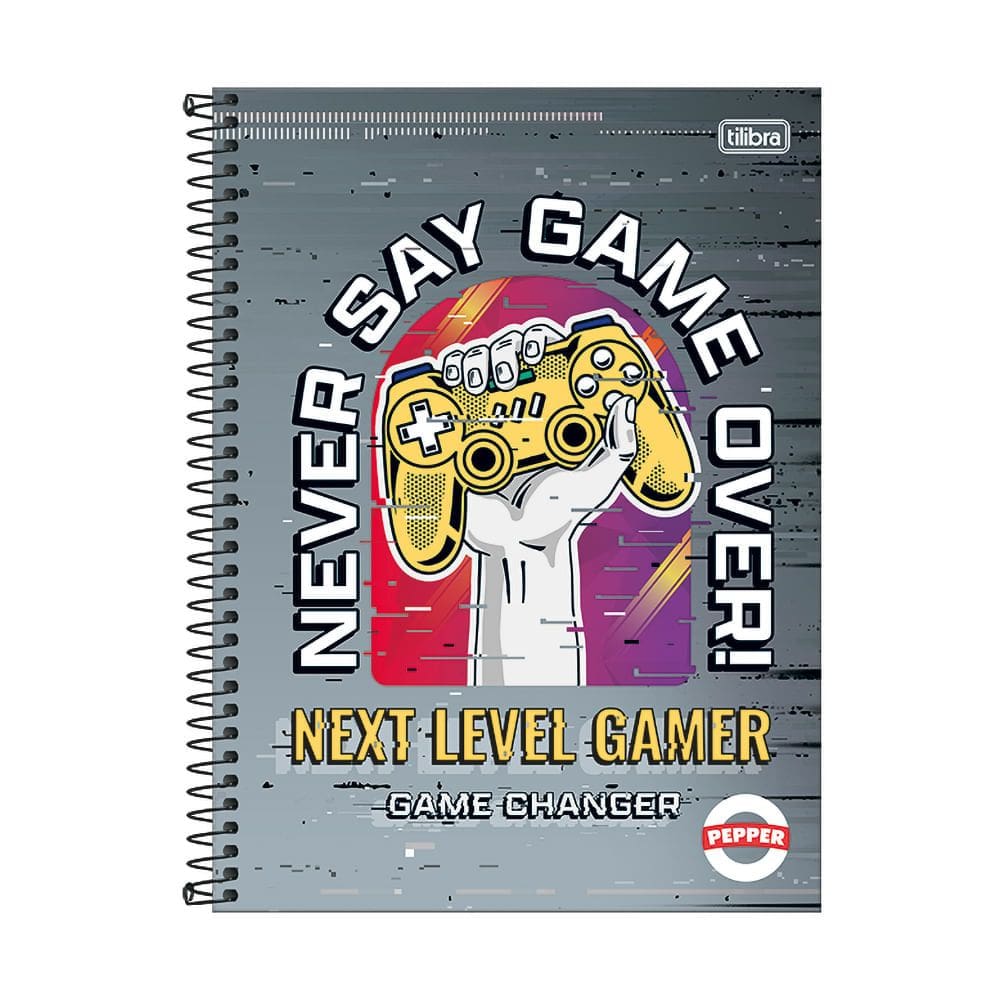 Caderno Universitário Tilibra Espiral Capa Dura Pepper 1 Matéria - Item Variado