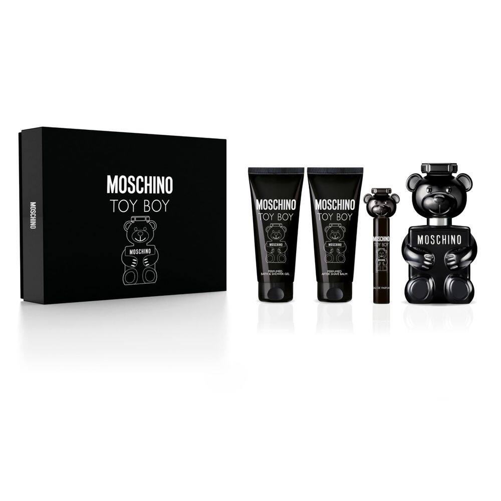 Conjunto de perfumes MOSCHINO Toy Boy Eau de Parfum 100mL com gel de banho