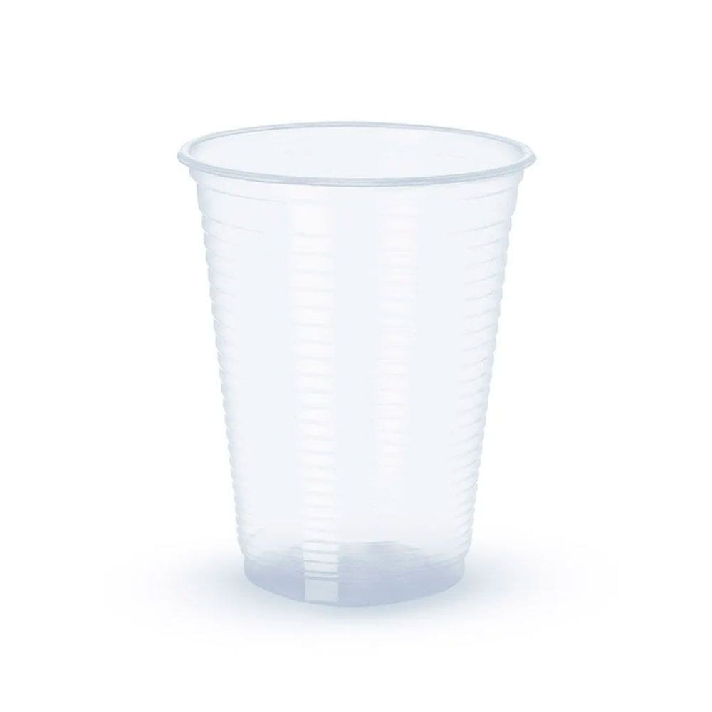 Copo Descartável PP Transparente 500ml com 50 Unidades - Copobras