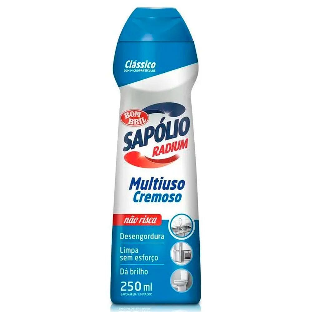 Sapolio Radium Cremoso Clássico 250ml Bombril