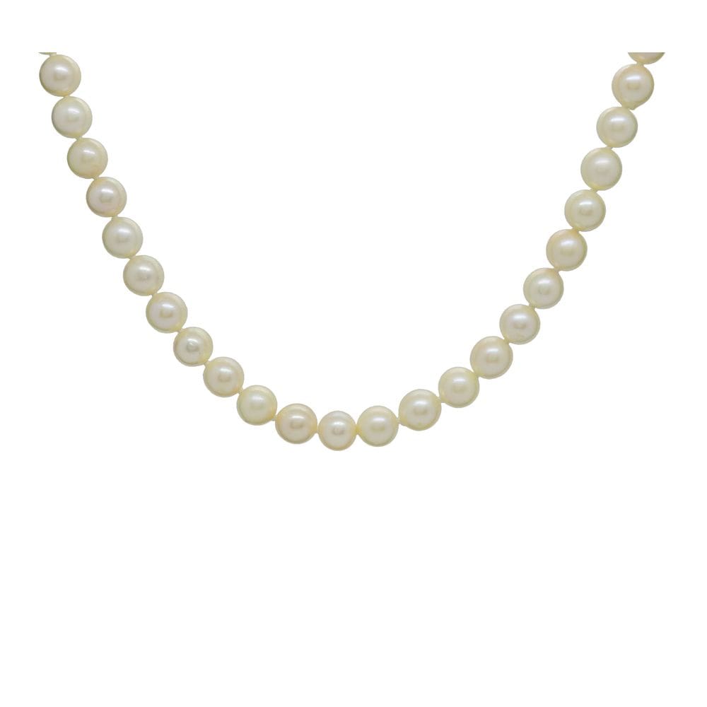 Colar Longo Pérola Natural Casual Chic Elegante Social Prata