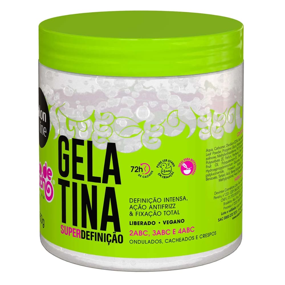Gelatina Salon Line Super Definição #todecacho 550g
