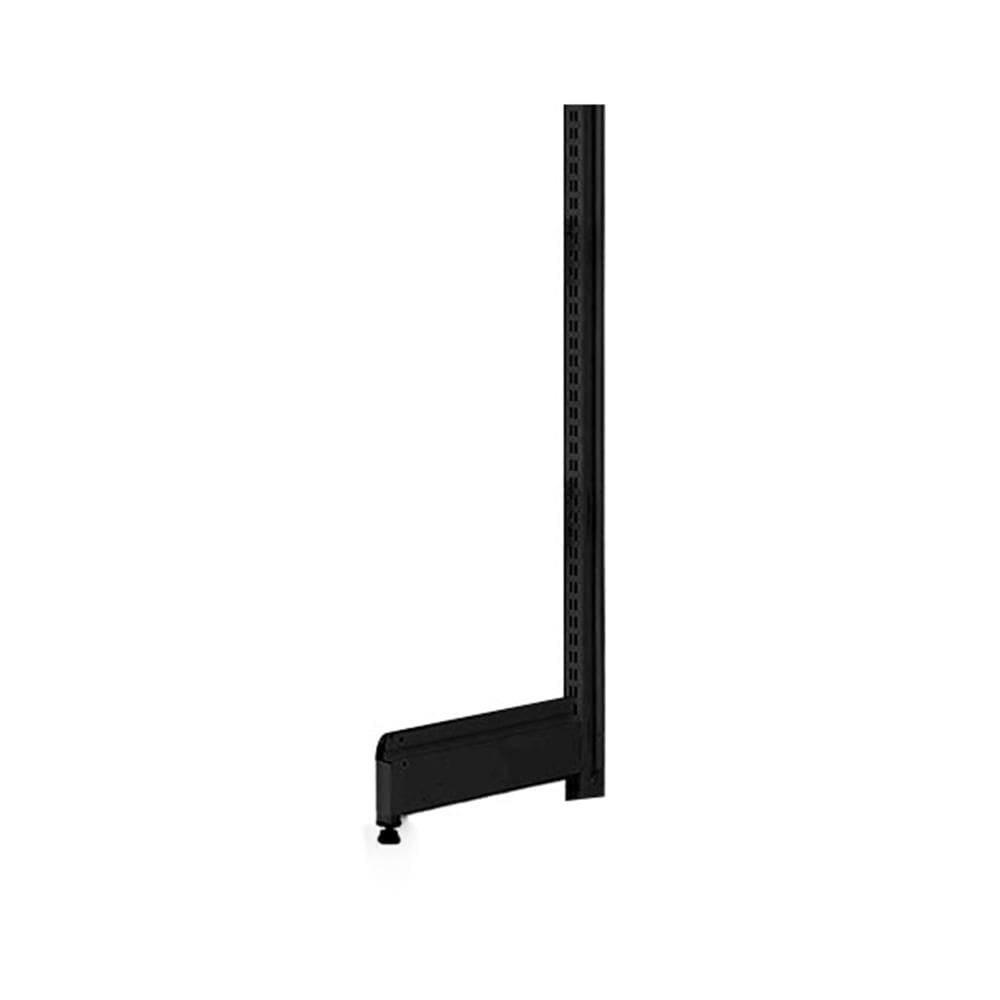 Pé Coluna New Plus Para Gôndolas De Supermercado 1,40m Base de 40cm Preto - Sa Gôndolas
