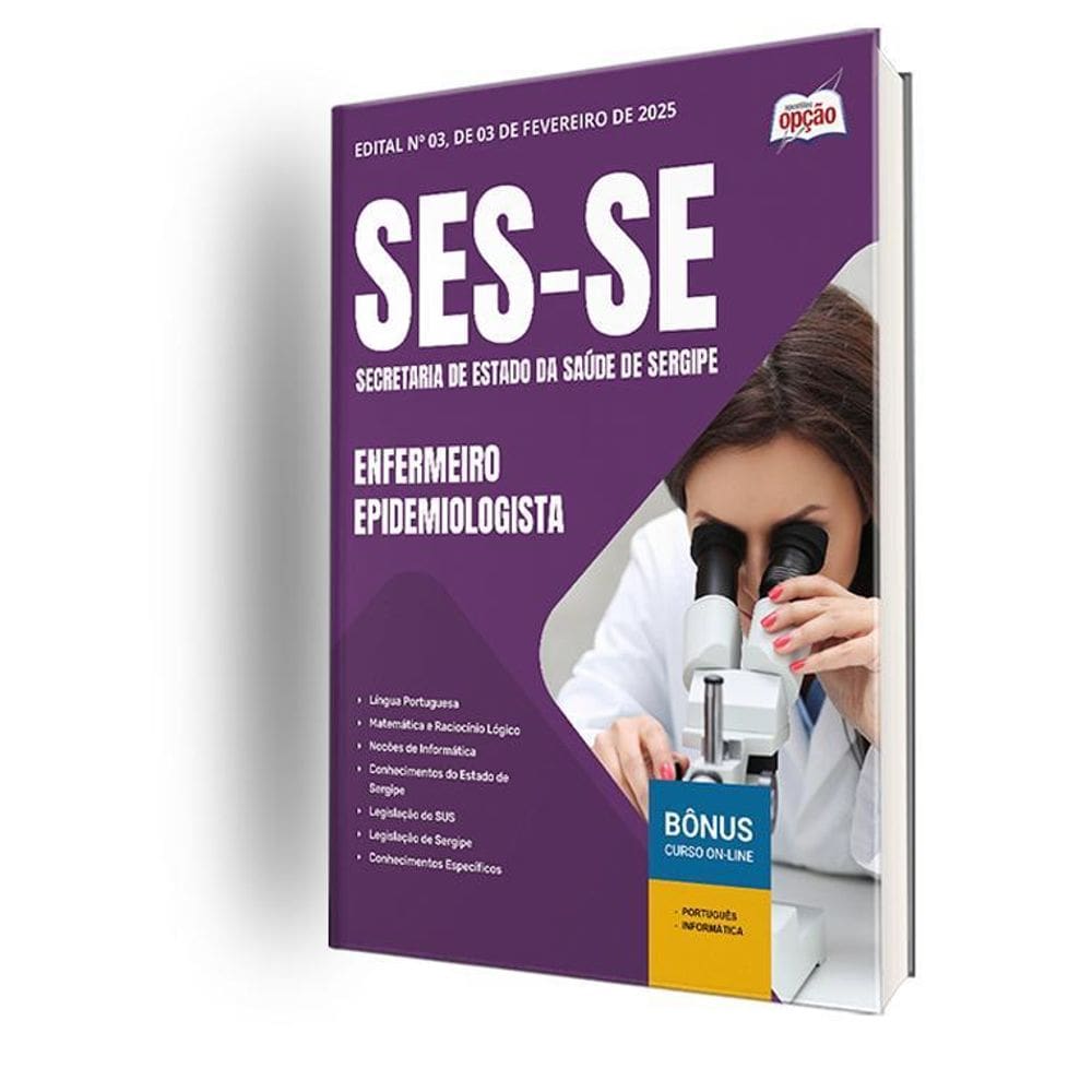 Apostila Ses Se 2025 - Enfermeiro Epidemiologista