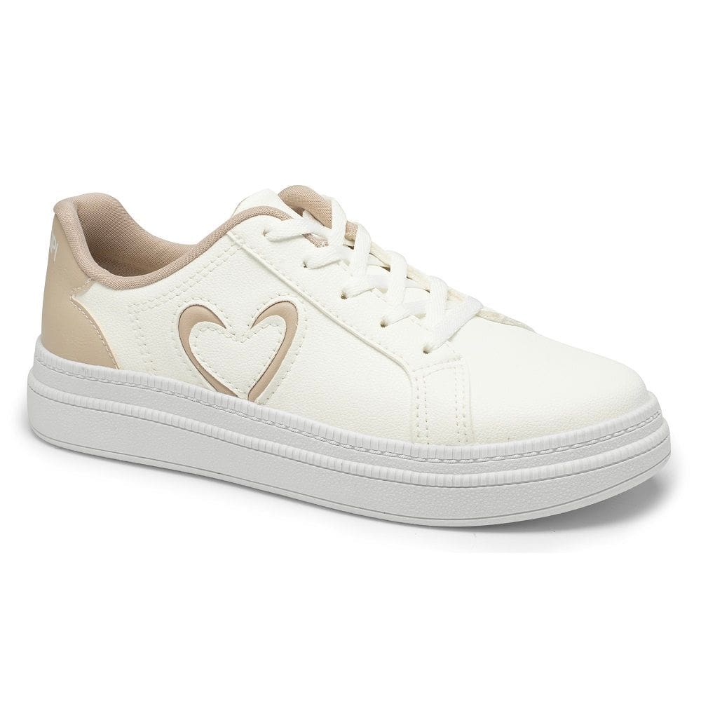Tênis Casual Mississipi ME521 Feminino - Branco