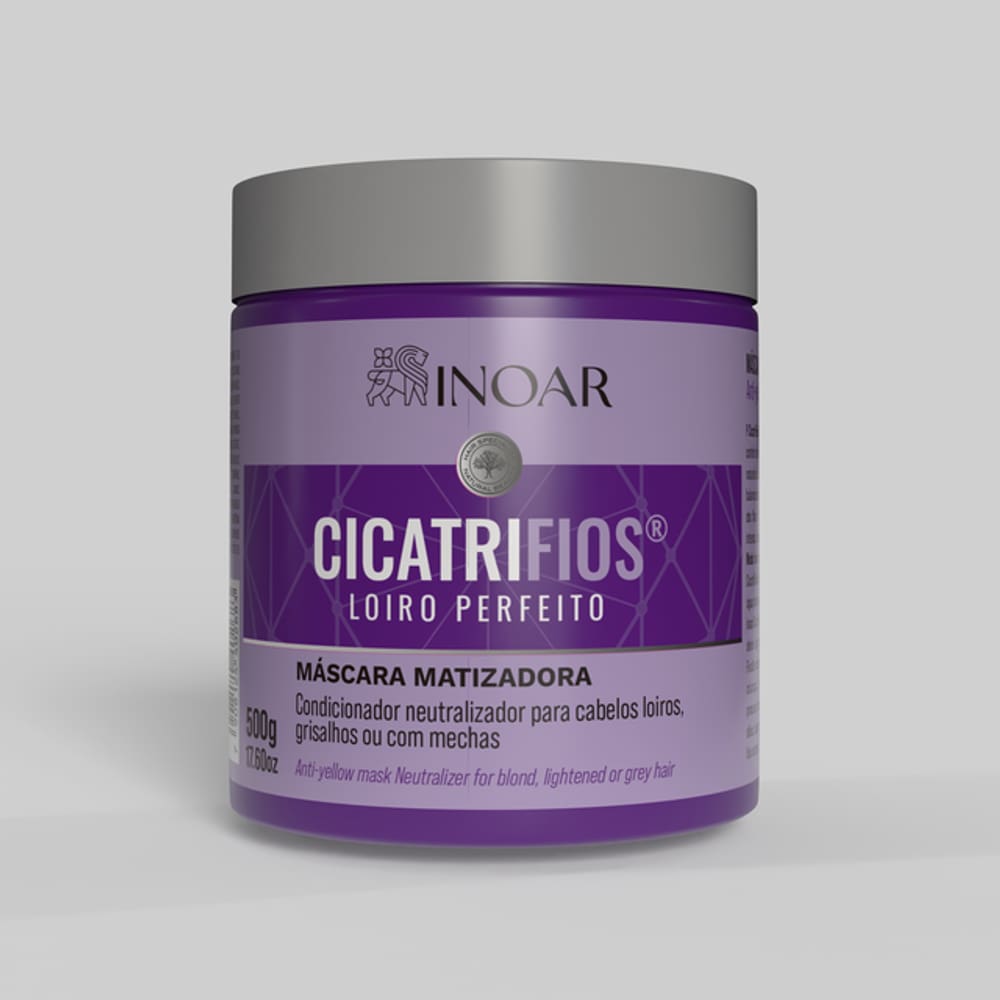 Inoar Cicatrifios Loiro Perfeito Mascara 500g