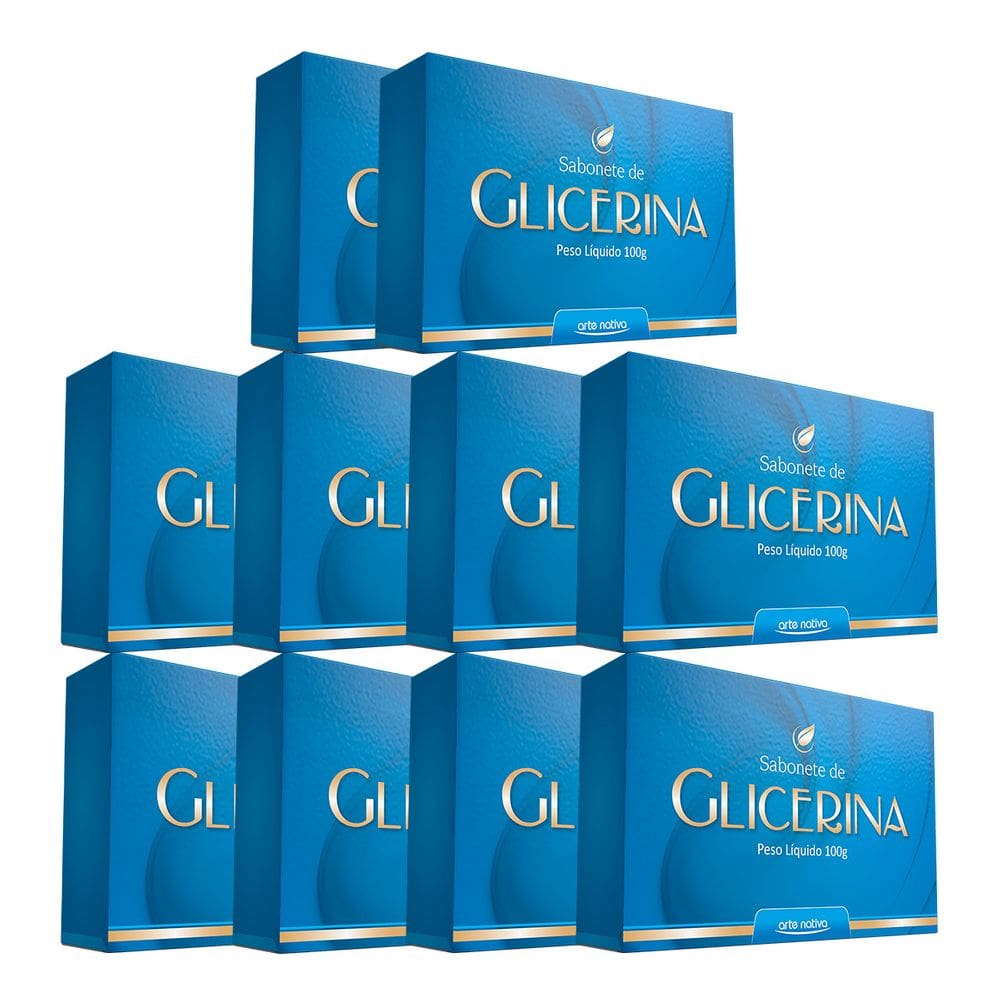 Kit 10 und Sabonete de Glicerina Arte Nativa 100g