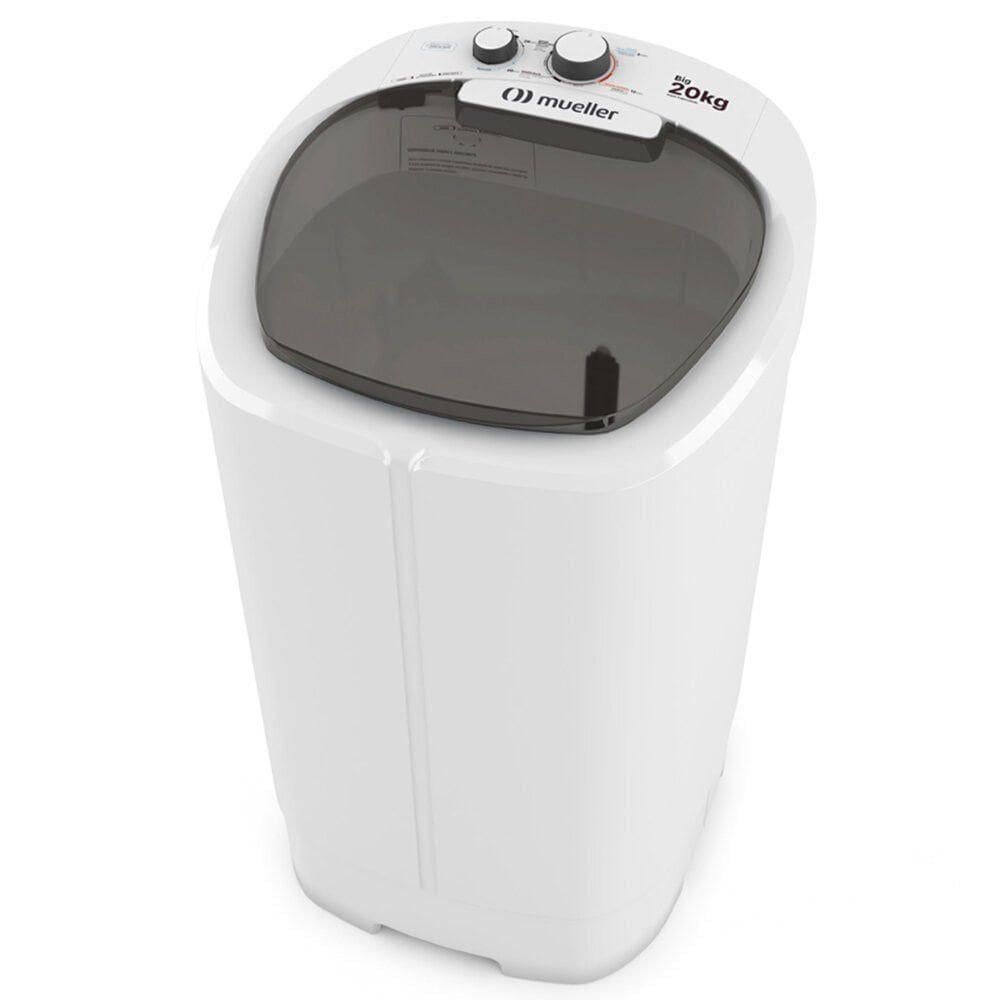 Lavadora De Roupas Semiautomática 20,1kg Mueller Big Branco 110V