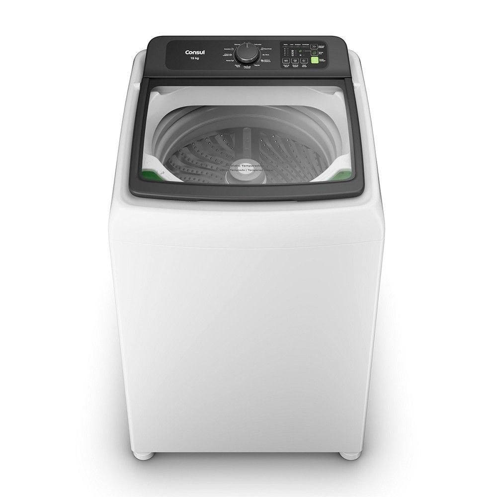 Máquina De Lavar Consul 15kg Modo Eco CWN15ABBNA Branco 110V