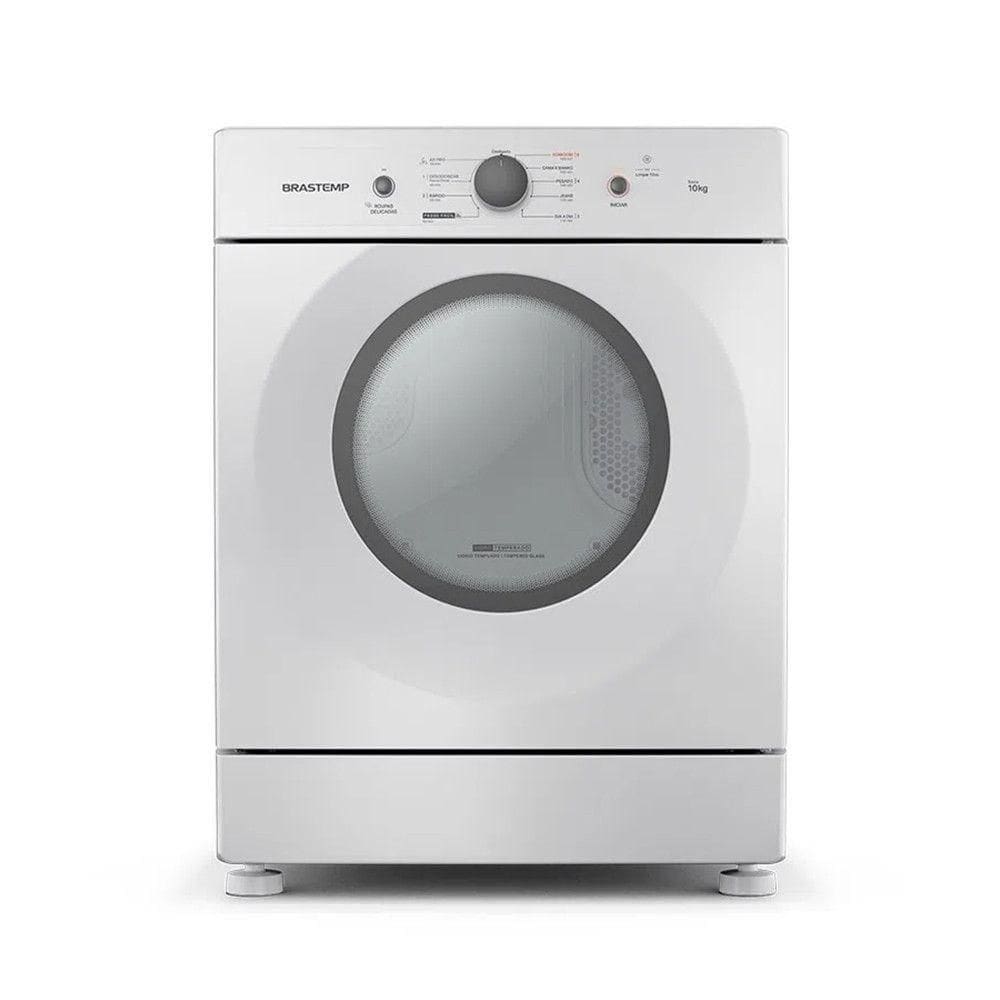 Secadora De Piso Brastemp 10kg Bsr10bb Branco 220V