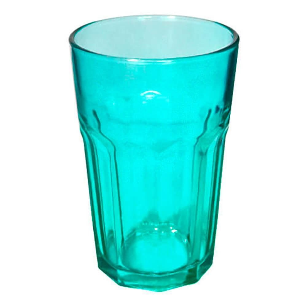 Copo de Vidro Boston Verde Água 437ml 1 peça - Casambiente