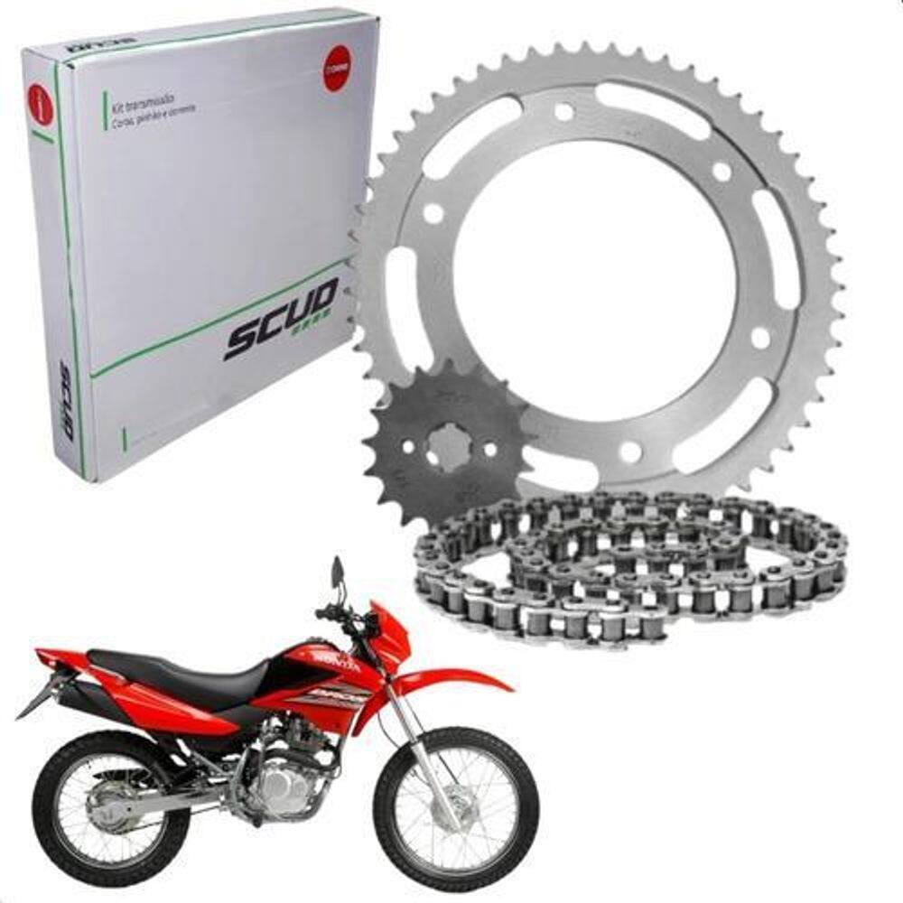 Kit Transm Scud Bros125 2003-05 54D/17D/428Uox132L Chh C/Ret