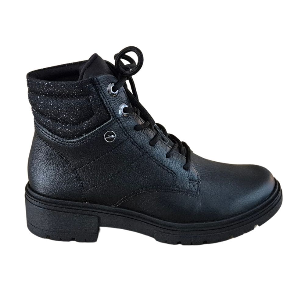 Bota Coturno Em Couro Dakota Tratorado Salto Baixo Feminino D0451