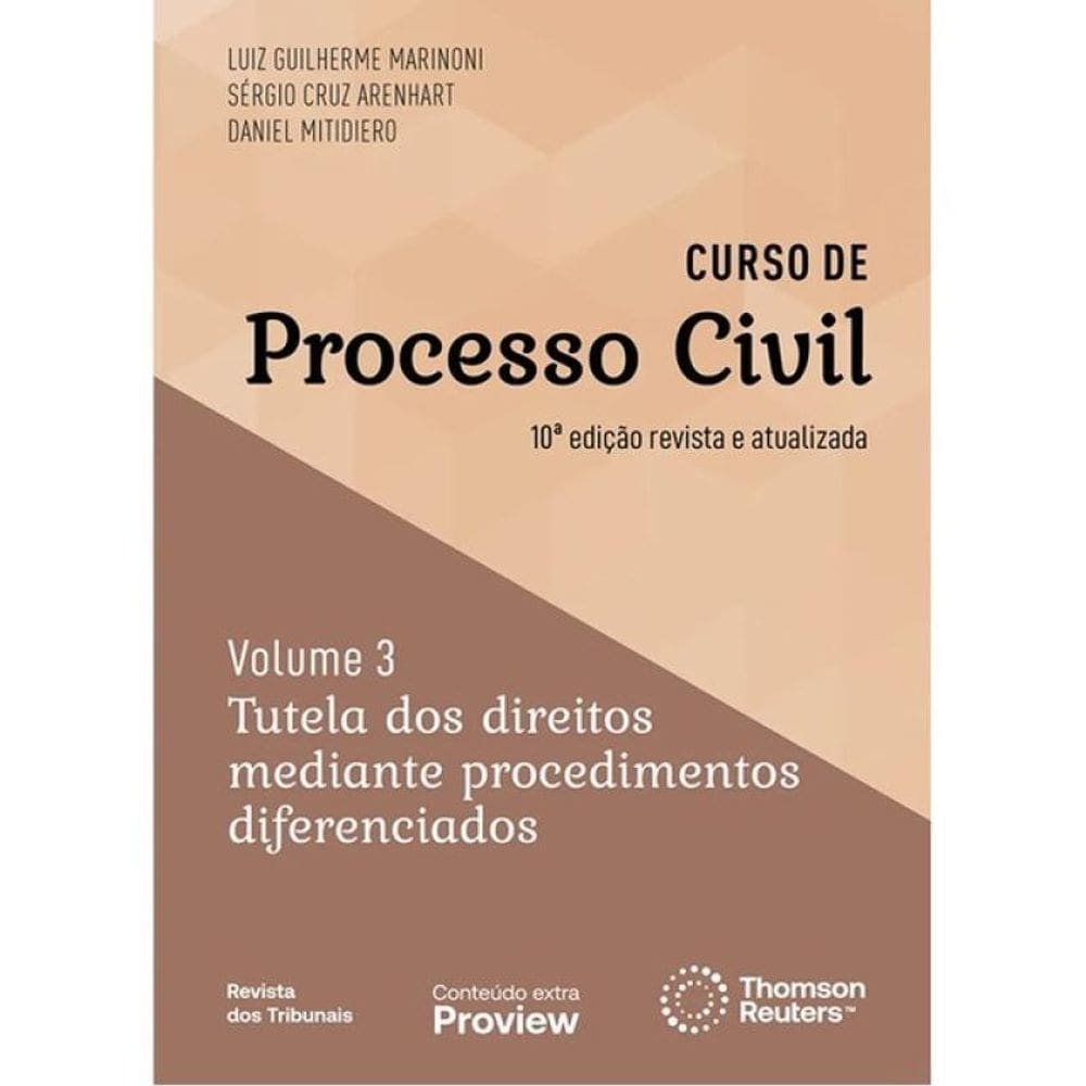 Curso De Processo Civil - 2025 - Vol. 3