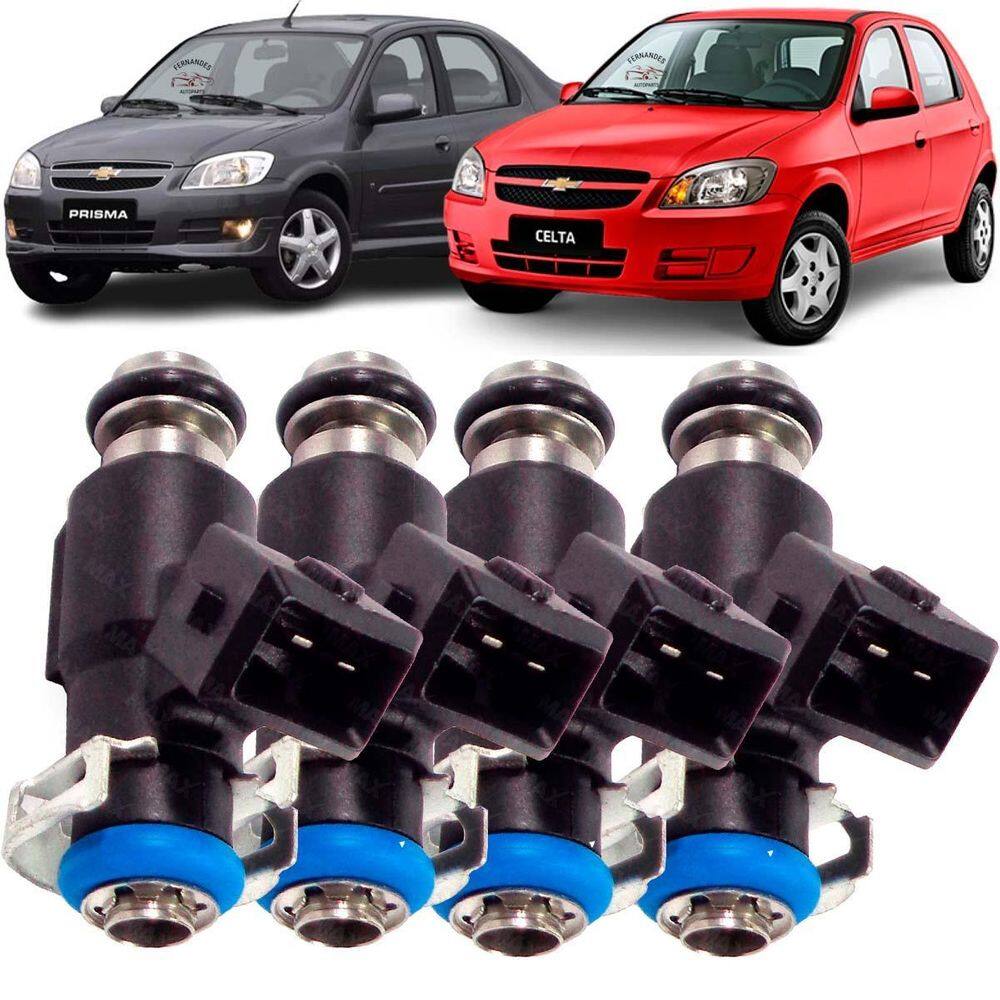 Jogo 4 Bico Injetor Celta Prisma 1.4 8V 2007 Á 2012 25366420