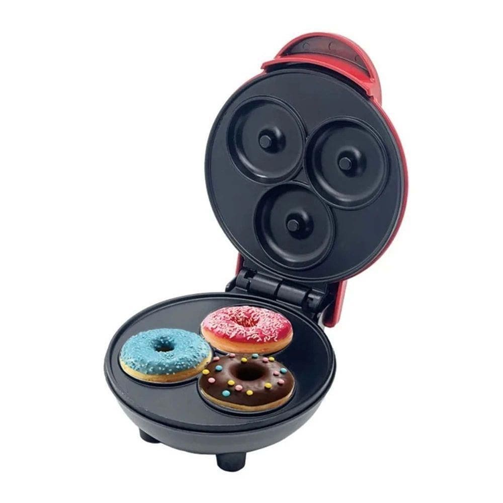 Máquina De Mini Donuts Rosquinhas Vermelho 110V