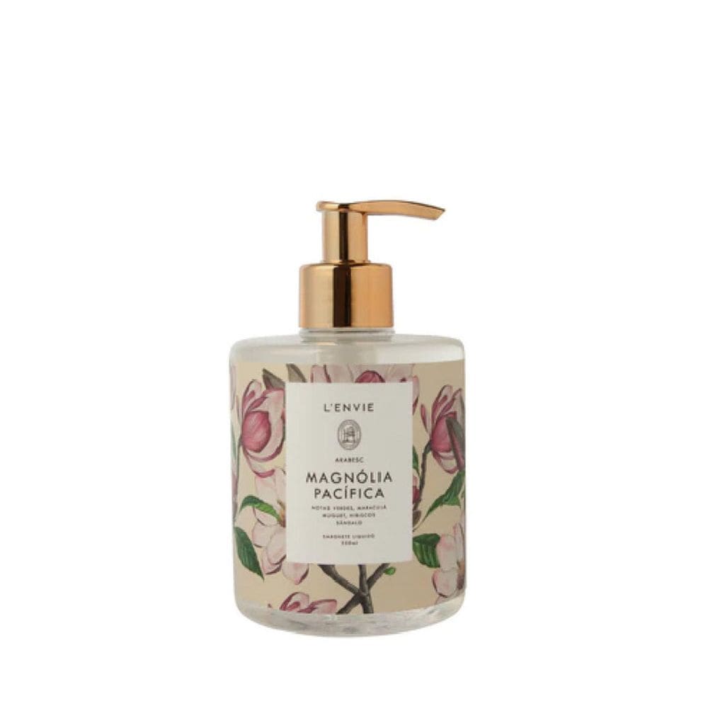 Sabonete Liquido Magnolia Pacifica 350ml Lenvie Parfums