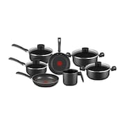 Conjunto de Panelas Antiaderente Rochedo Pratic Cinza 7 Peças