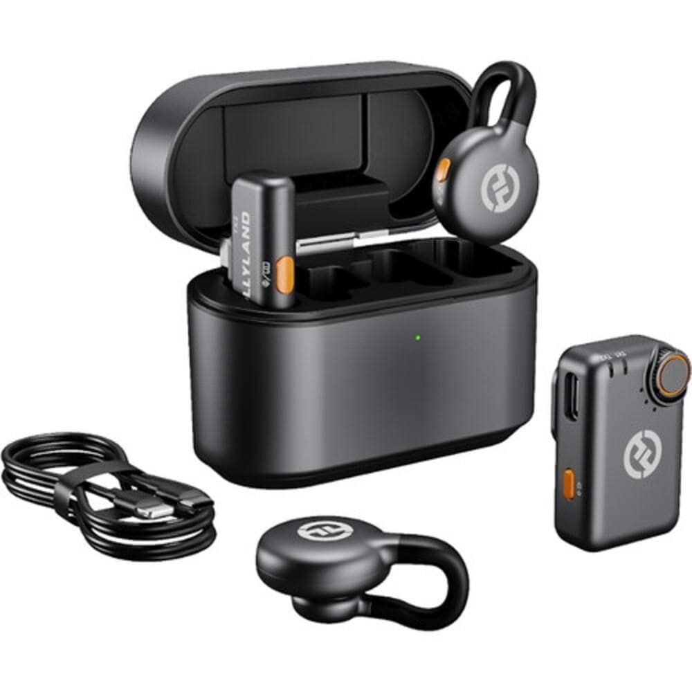 Microfone Hollyland Lark M2S Duo Combo Duplo 2 Pessoas Sem