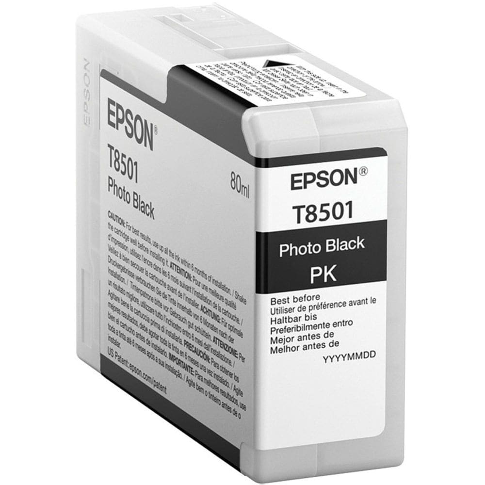 Tinta Epson T850 UltraChrome HD Photo Black para SureColor P800