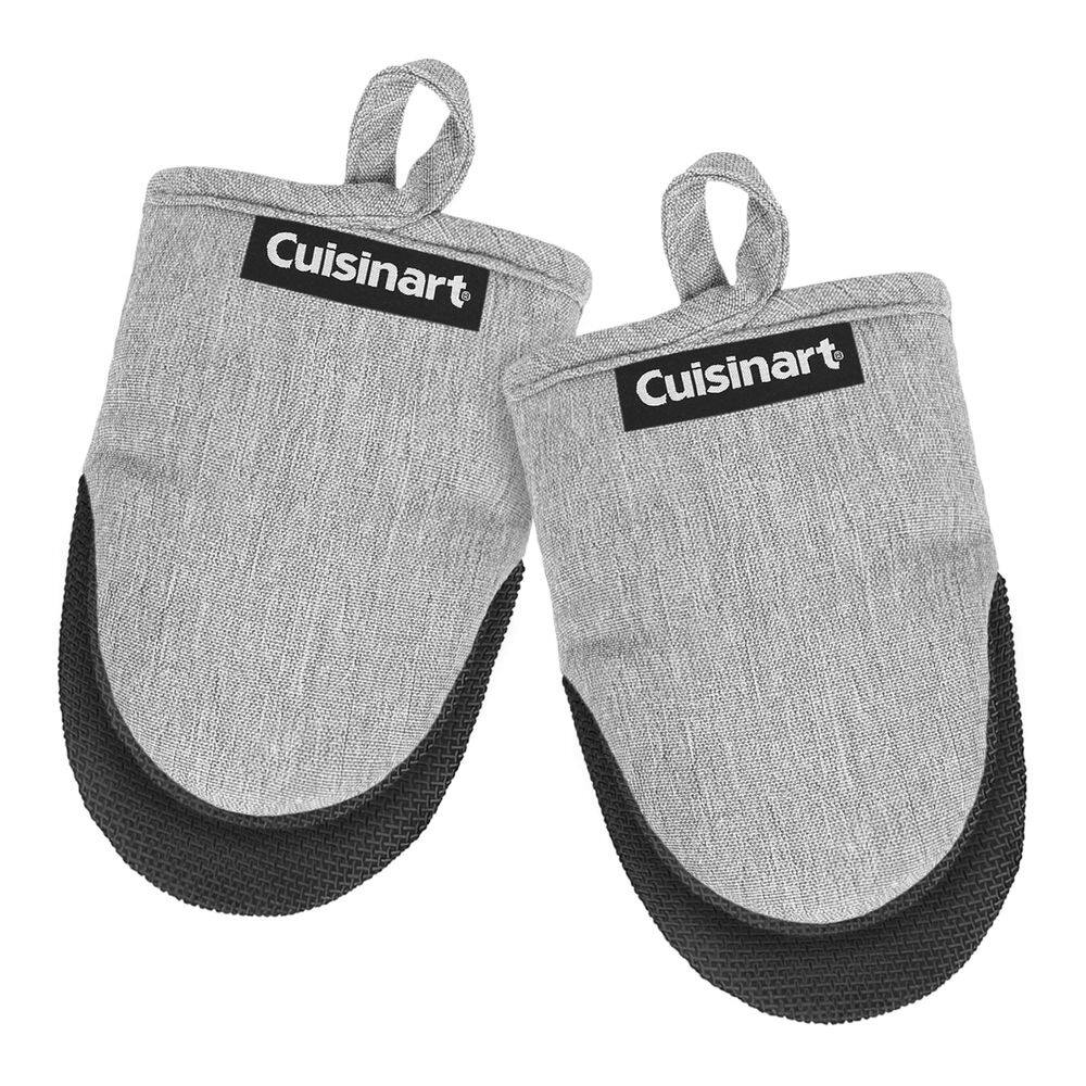 Luvas de forno Cuisinart Mini resistentes ao calor 14 cm x 18 cm (Chambray)