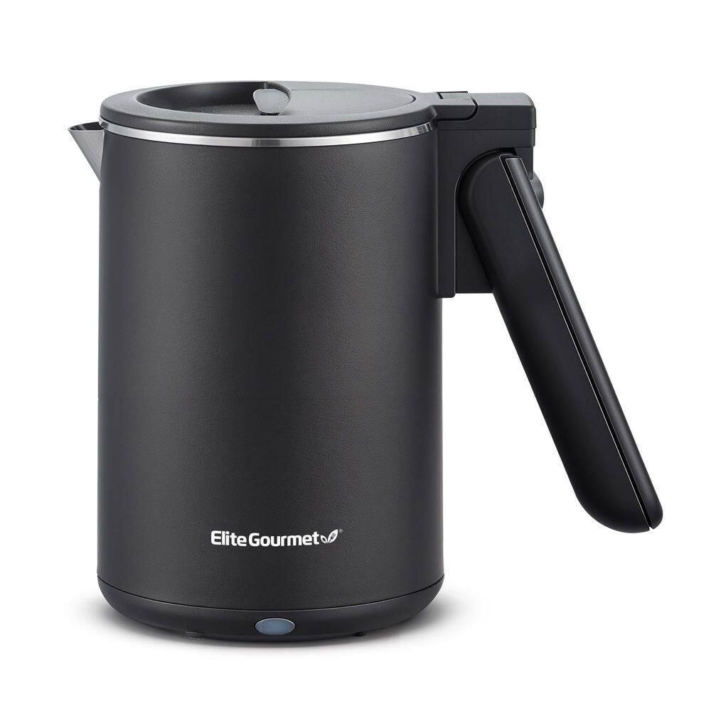 Elite Gourmet Ekt719 Chaleira Elétrica Viagem Dual Volt 0,6l Preto
