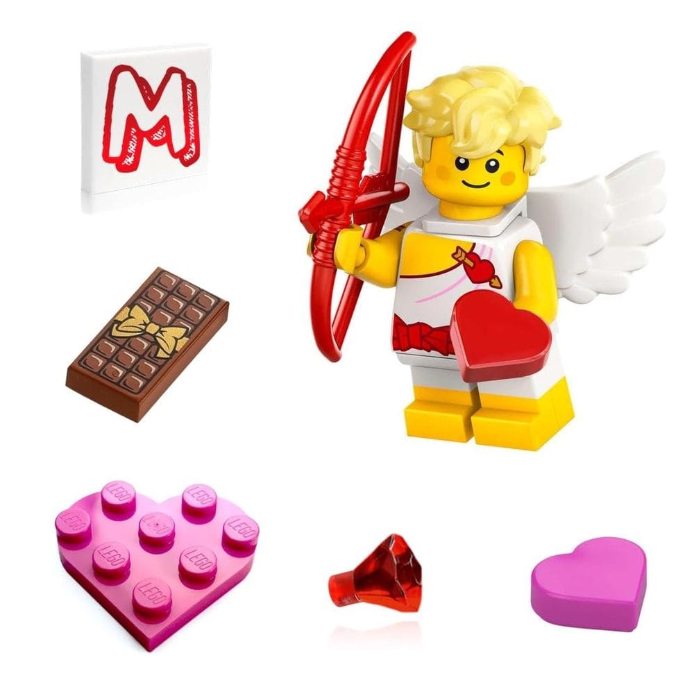 Pacote combinado Toy LEGO Valentine`s Day (série colecionável 27)