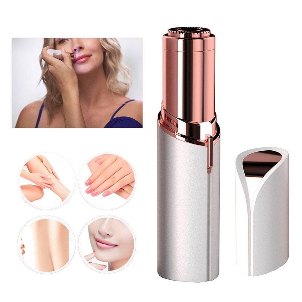 Depiladora Facial Batom Portatil Pratico Recarregavel