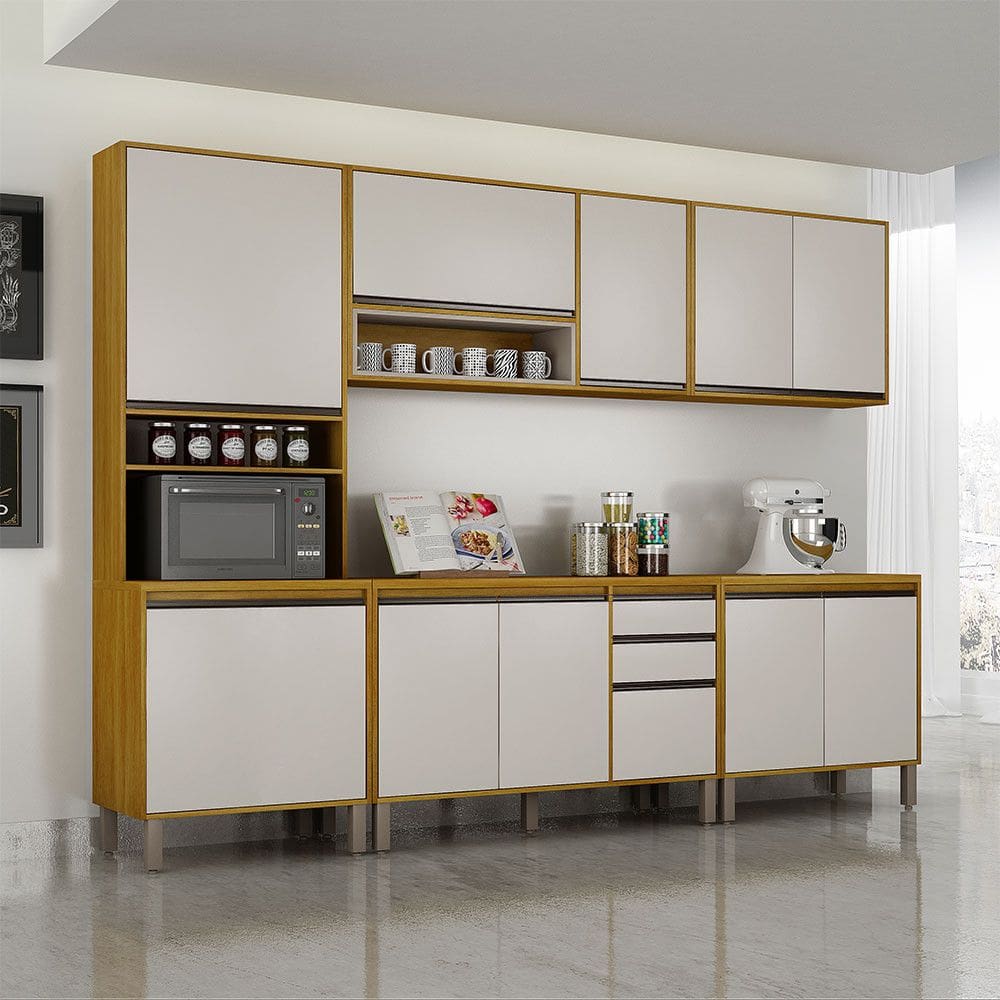 Cozinha Completa Nala 5 Peças 11 Portas 2 Gavetas Mobilihouse