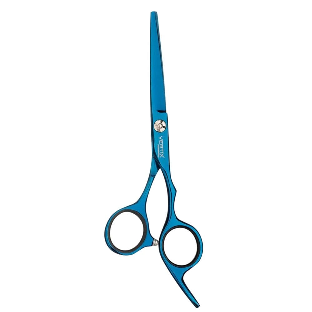 Tesoura Profissional Blue Titanium Navalha 5,5” Vertix